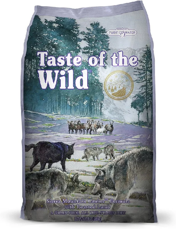 Taste Of The Wild Sierra Mountain Dry Dog Food 28lbs