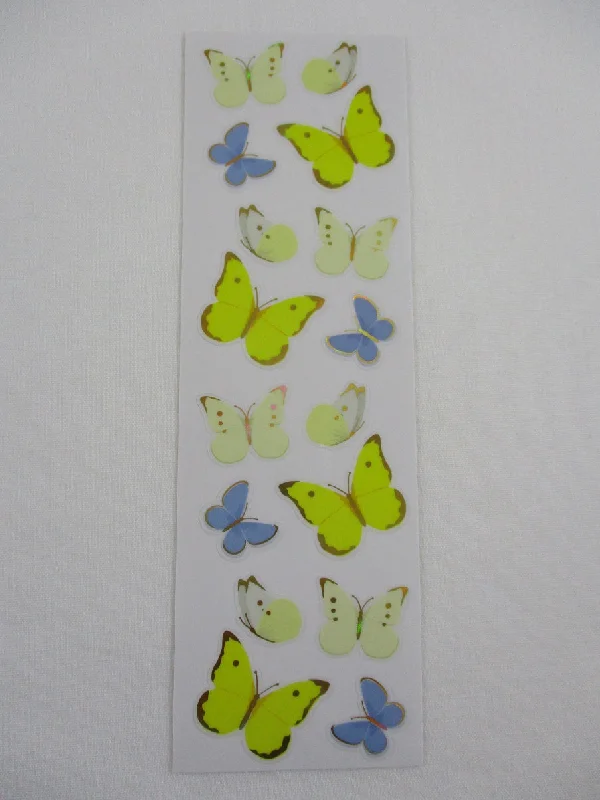 Mrs Grossman Special Edition Soaring Butterflies Sticker Sheet / Module - Vintage & Collectible