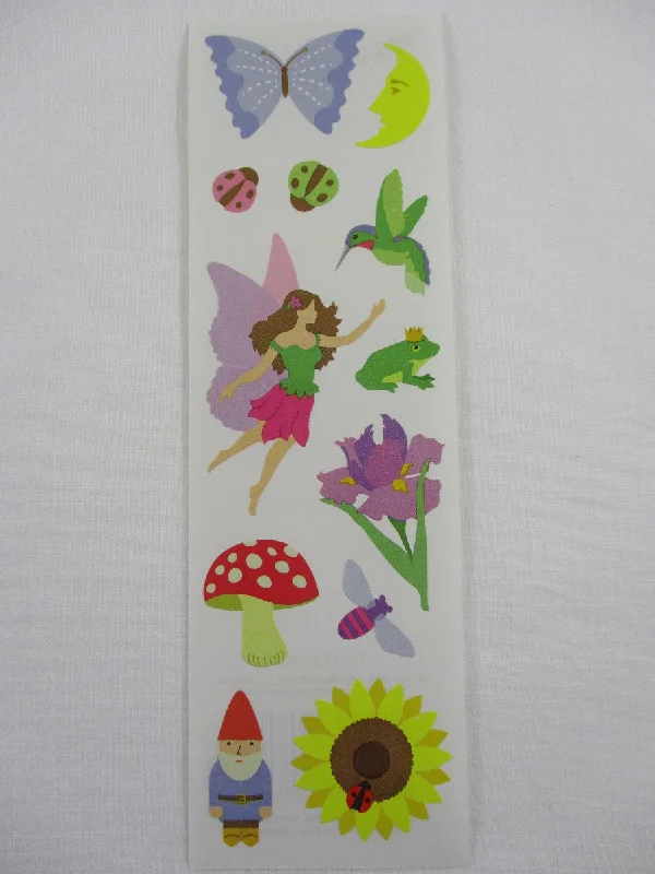 Mrs Grossman Fairy Fantasy Sticker Sheet / Module - Vintage & Collectible