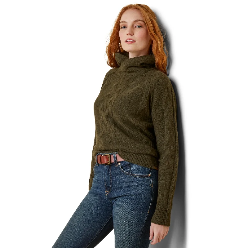 Ariat Ladies Novato Sweater - Earth