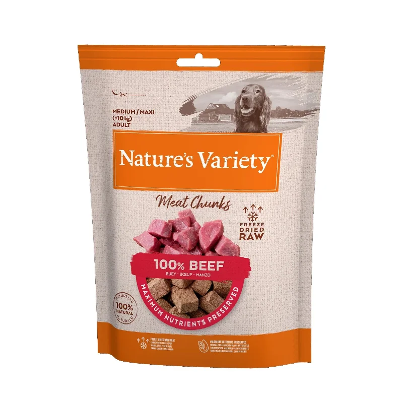 Natures Menu Freeze Dried Beef Chunks