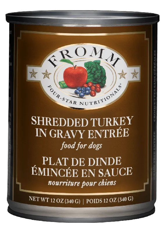 Fromm Family Four Star Shredded Turkey Entree Canned Dog Food