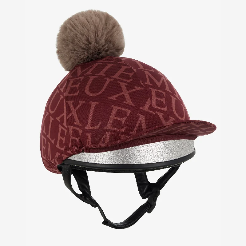 Lemieux Fleur Pom Hat Silk - Merlot