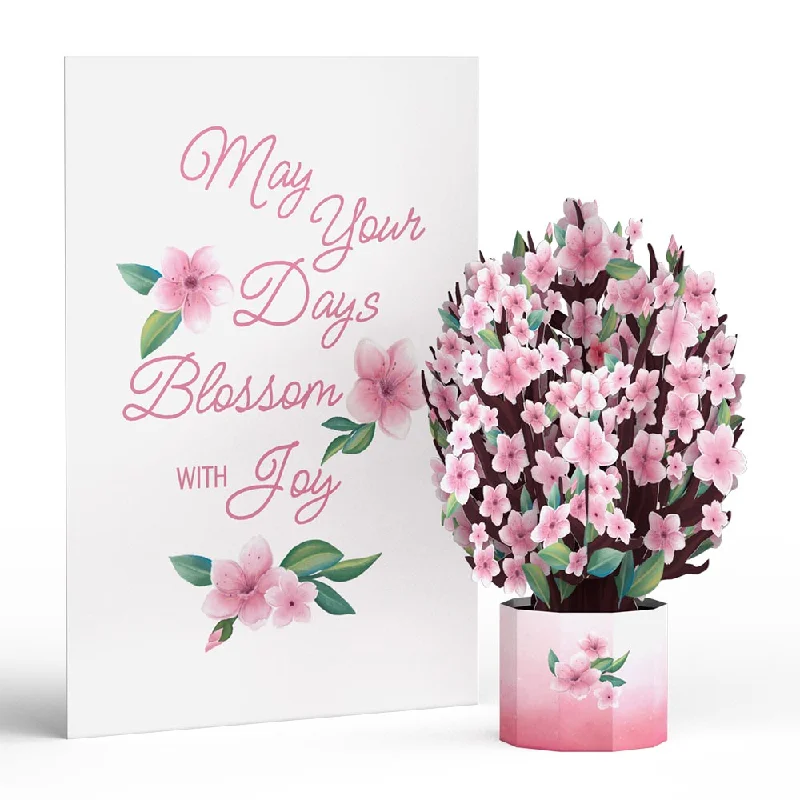 May Your Days Blossom with Joy Card with Mini Bouquet