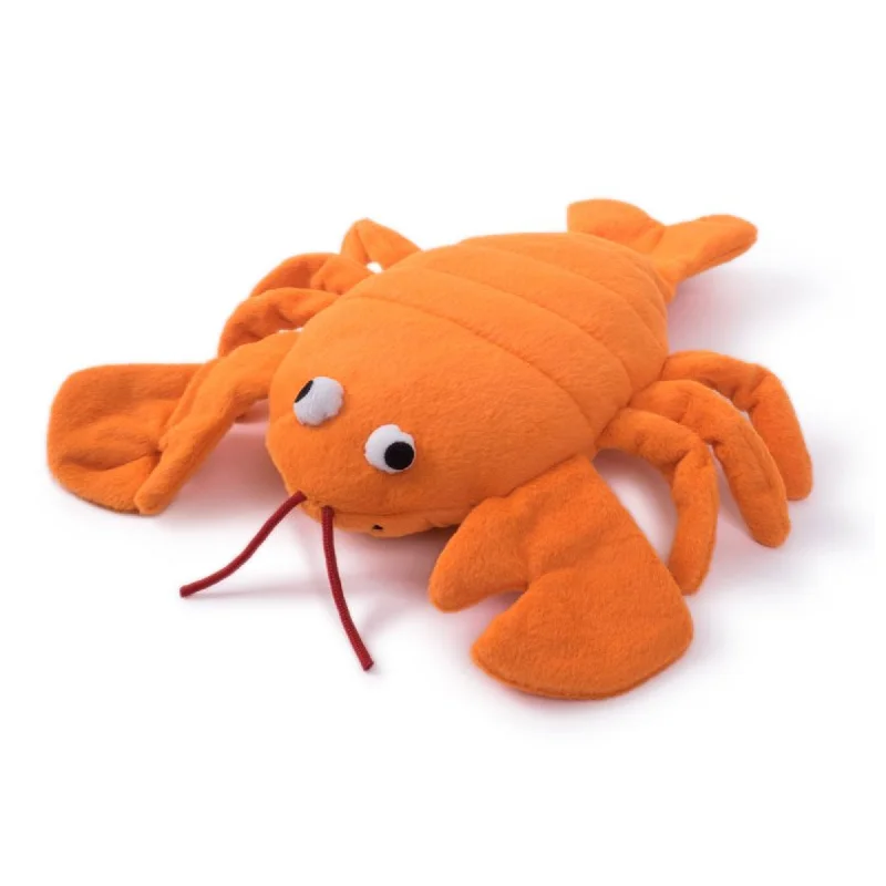 Petface Seriously Strong Plush & Rubber Lobster Dog Toy