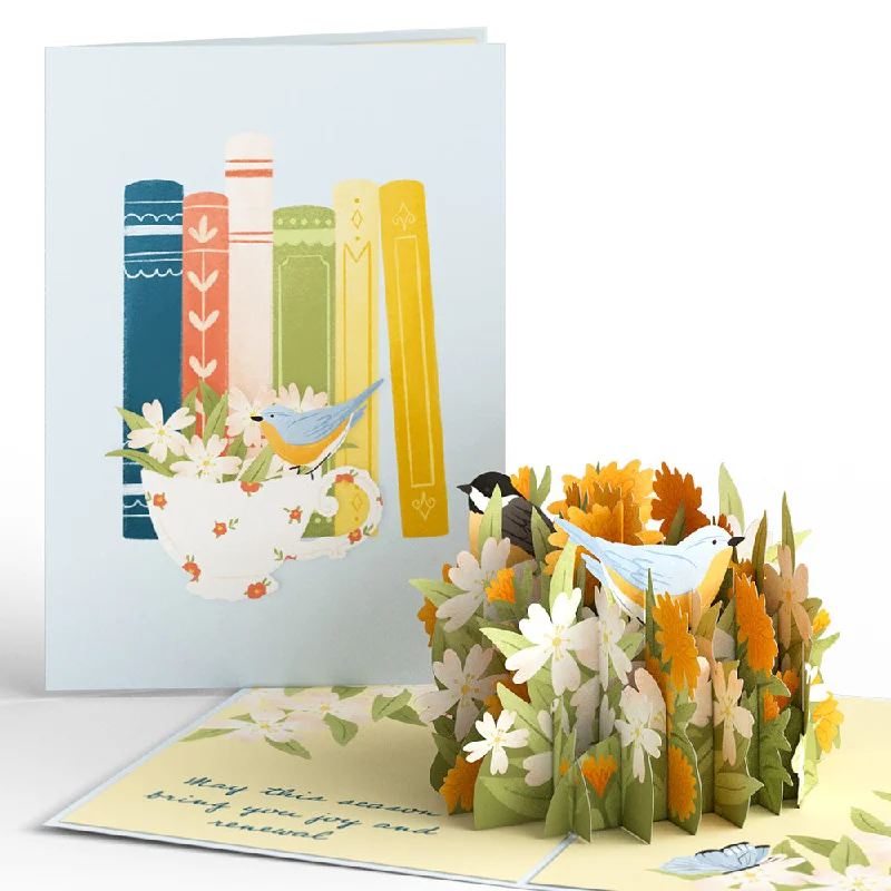 Spring Joy & Renewal Pop-Up Card