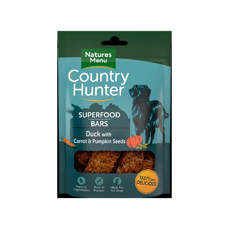 Natures Menu Country Hunter Dried Duck Superfood Bars