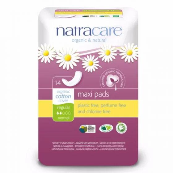 Natracare Regular Natural Maxi Pads (14)