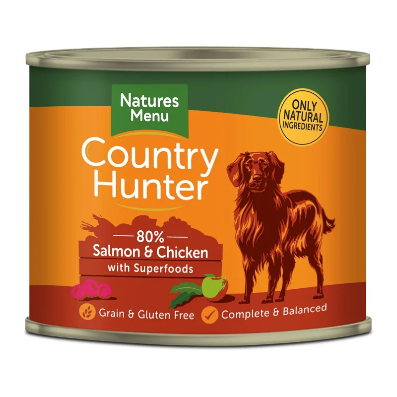 Natures Menu Country Hunter Dog Can - Salmon & Chicken