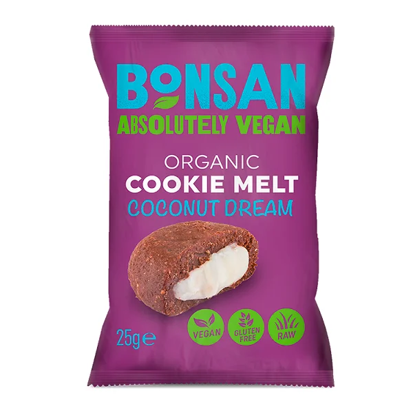 Bonsan Organic Coconut Dream Cookie Melt 25g