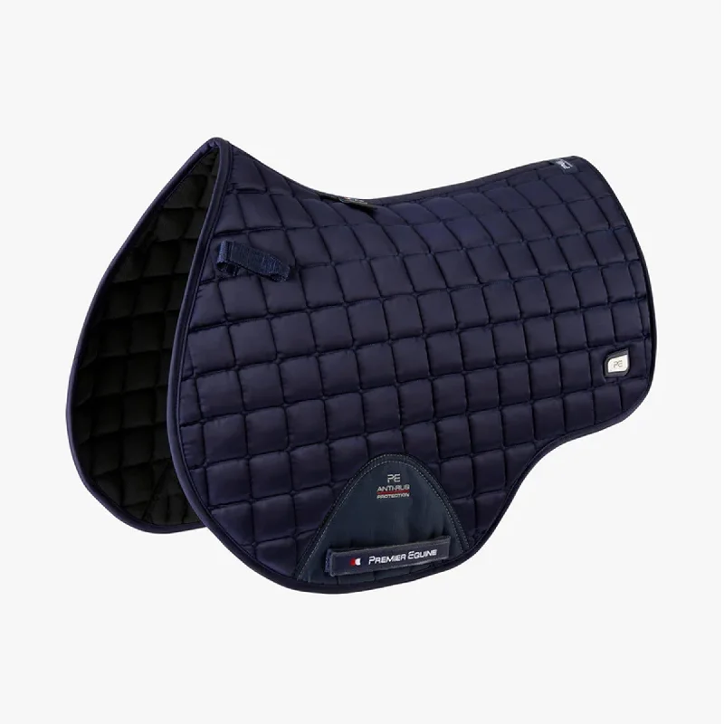 Premier Equine Alberta Close Contact Gp/Jump Square - Navy