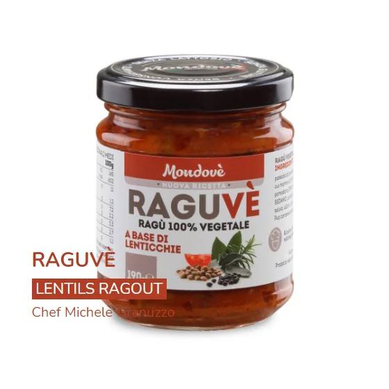 Mondovè Raguvè Pasta Sauce 190g