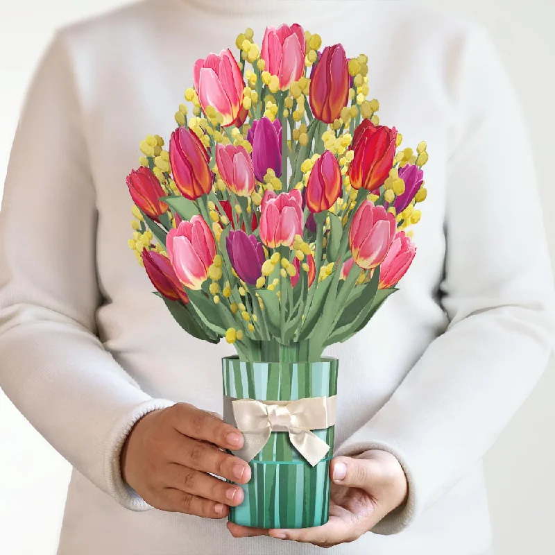 Cheerful Tulips Bouquet