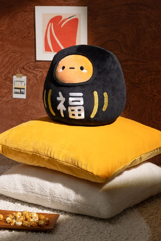 Black Daruma Tayto Potato Midi Mochi Plush