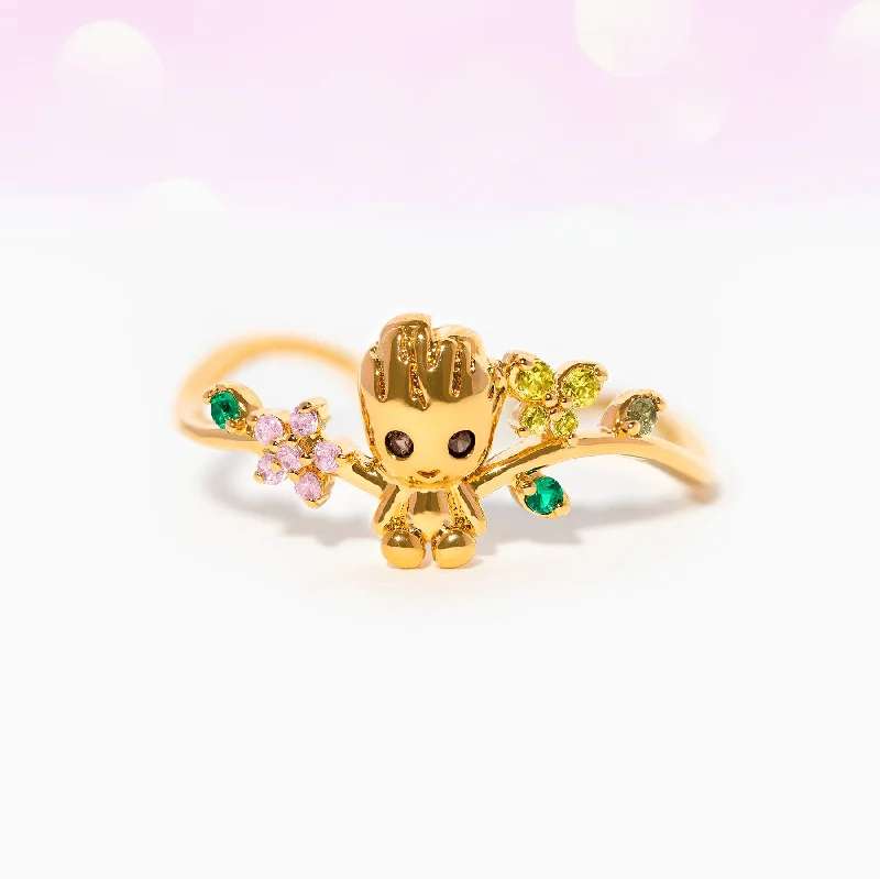 Marvel's I Am Groot Adjustable Ring