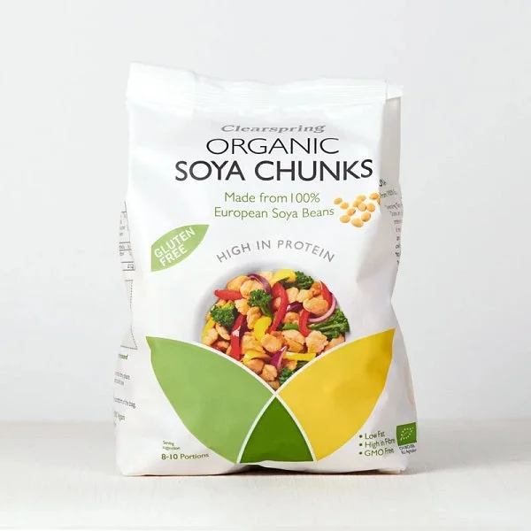 Clearspring Organic Gluten-Free Soya Chunks 200g