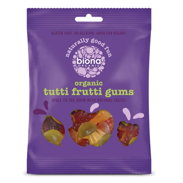 Biona Organic Tutti Frutti Gums 75g