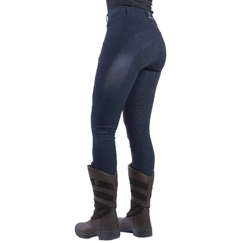 Just Togs Ladies Just Jeans Rider Tight - Graphite