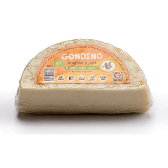 Pangea Foods Organic Aged Gondino Cheese Block 200g