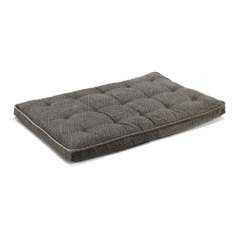 Pewter Bones Microvelvet Dog Crate Mattress