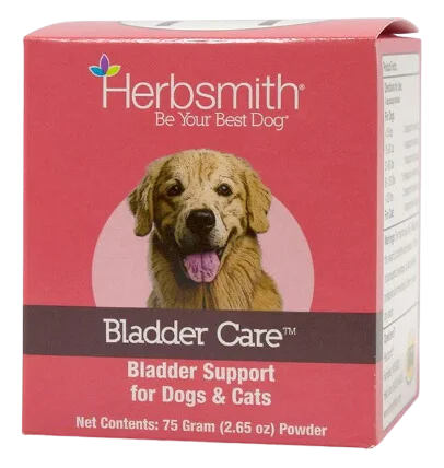 Herbsmith Bladder Care Powder 75g Jar for Dogs and Cats