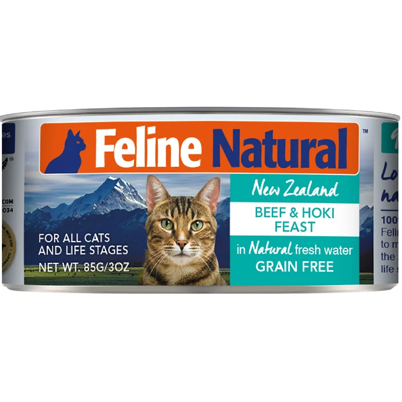 Feline Natural Beef & Hoki Canned Cat Food