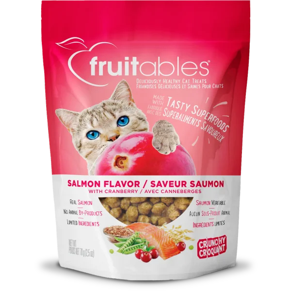 Fruitables Salmon & Cranberry Cat Treats