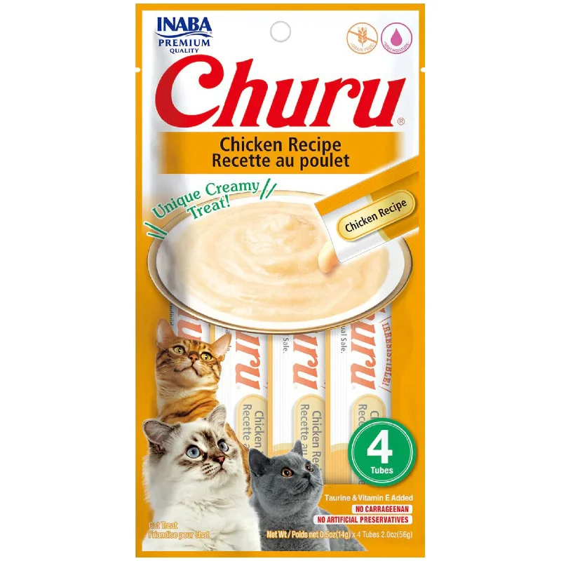 Inaba Churu Purees Chicken Cat Treat - 0.5oz