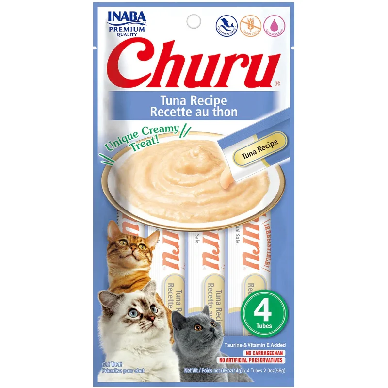 Inaba Churu Purees Tuna Cat Treat - 0.5oz